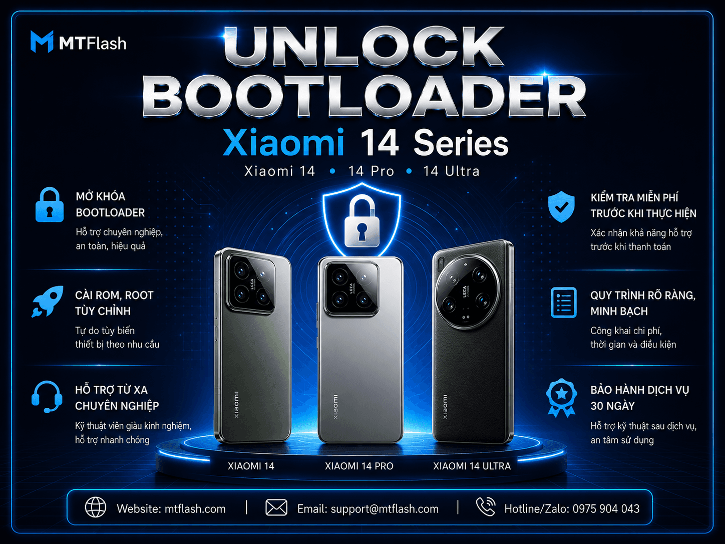 Unlock Bootloader Xiaomi 14 Series (Xiaomi 14, Xiaomi 14 Pro, Xiaomi 14 Ultra)